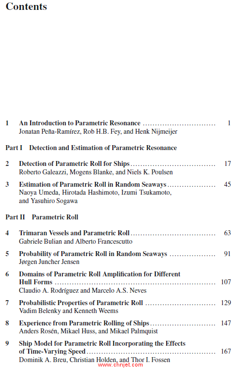 《Parametric Resonance in Dynamical Systems》