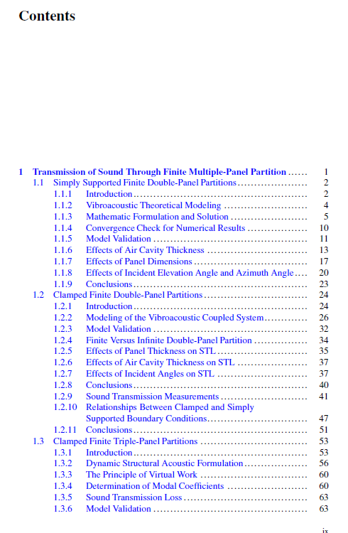 《Vibro-Acoustics of Lightweight Sandwich Structures》