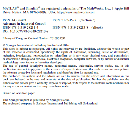 《Model-Reference Robust Tuning of PID Controllers》