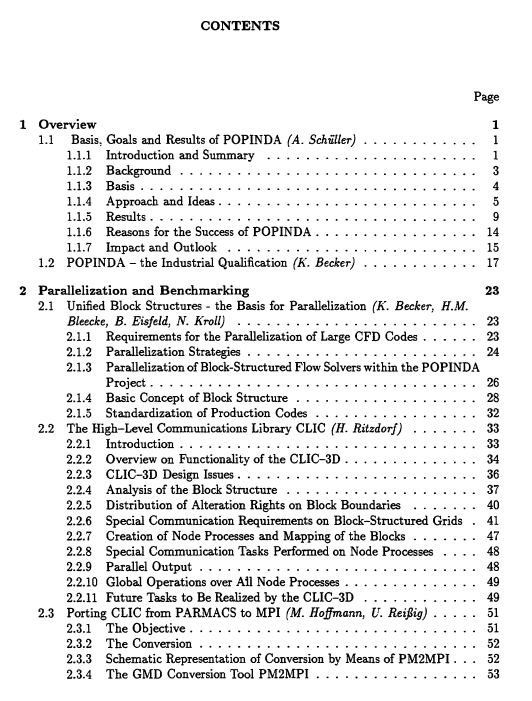 《Portable Parallelization of Industrial Aerodynamic Applications (POPINDA): Results of a BMBF Proje ...