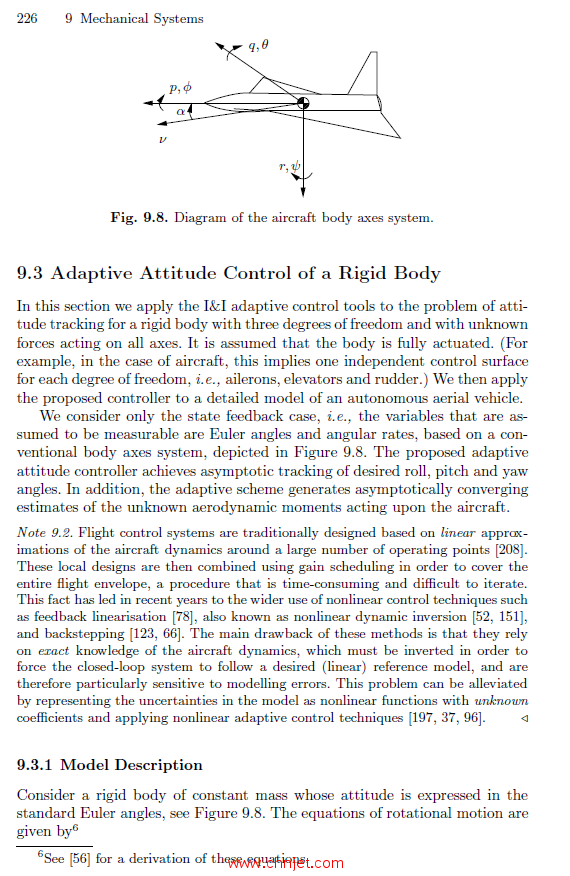 《Nonlinear and Adaptive Control with Applications》