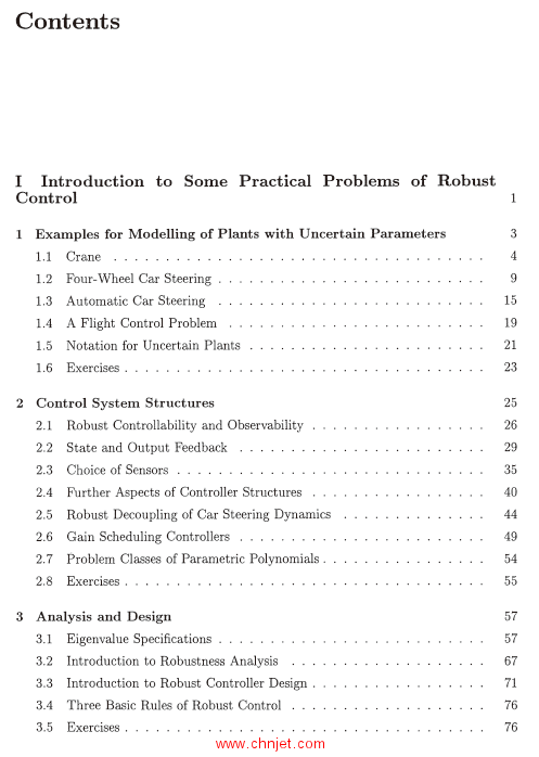 《Robust Control: Systems with Uncertain Physical Parameters》