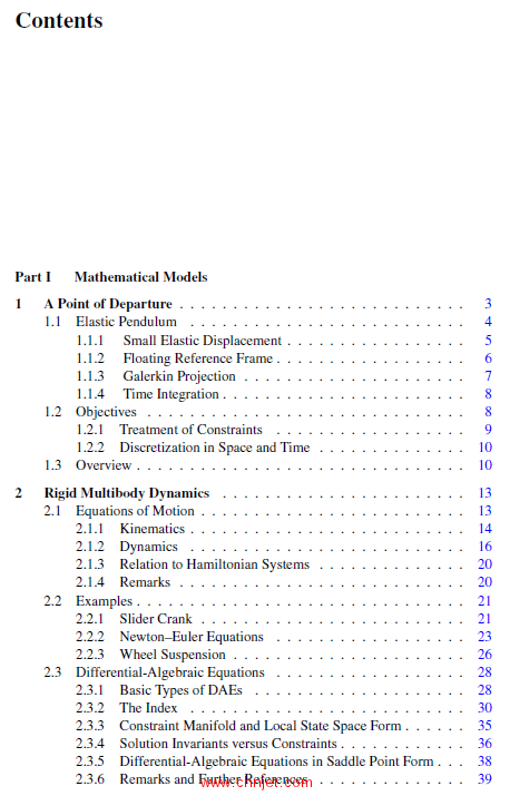 《Computational Flexible Multibody Dynamics: A Differential-Algebraic Approach》