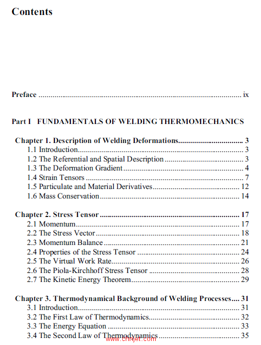 《Theory of Thermomechanical Processes in Welding》