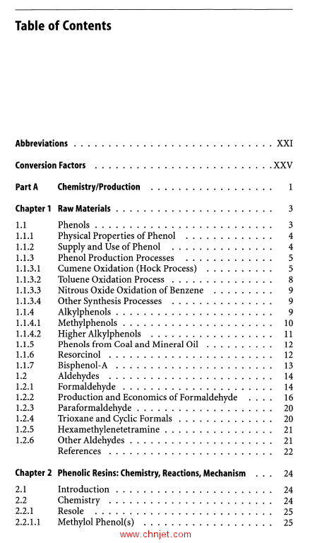 《Phenolic Resins:Chemistry, Applications,Standardization, Safety and Ecology》