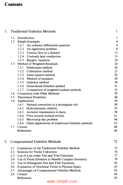 《Computational Galerkin Methods》