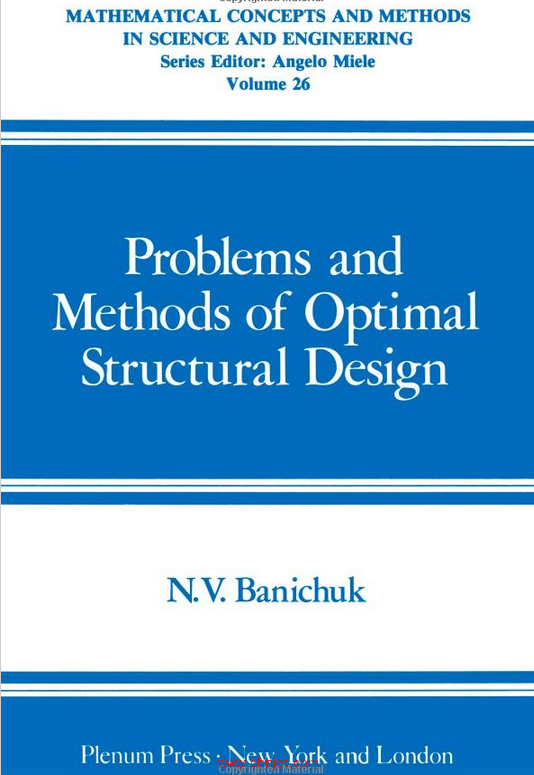 《Problems and Methods of Optimal Structural Design》