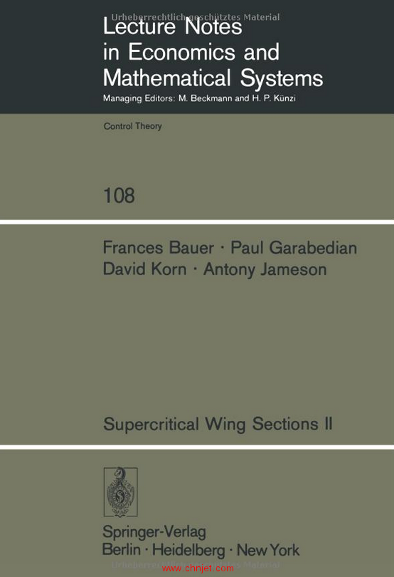 《Supercritical Wing Sections》I、II、III册