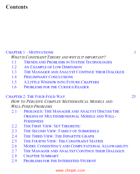 《Constraint Theory: Multidimensional Mathematical Model Management》第二版