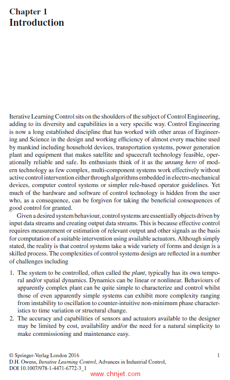 《Iterative Learning Control: An Optimization Paradigm》