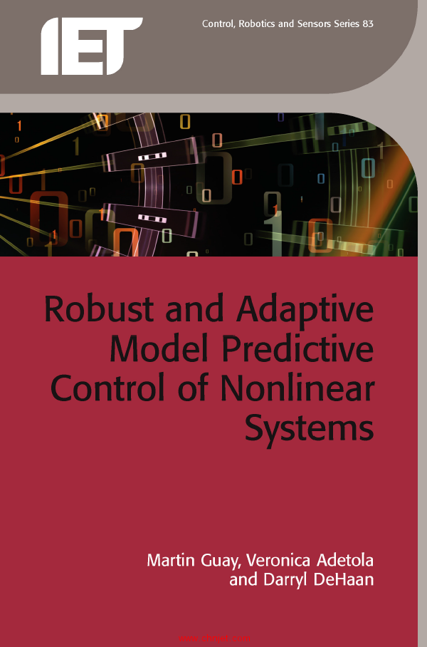 《Robust and Adaptive Model Predictive Control of Nonlinear Systems》