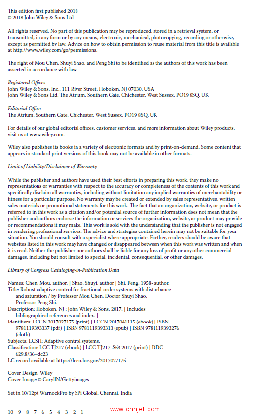 《Robust Adaptive Control for Fractional-Order Systems with Disturbance and Saturation》