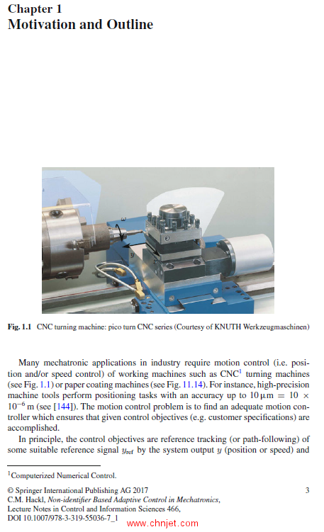 《Non-identifier Based Adaptive Control in Mechatronics: Theory and Application》