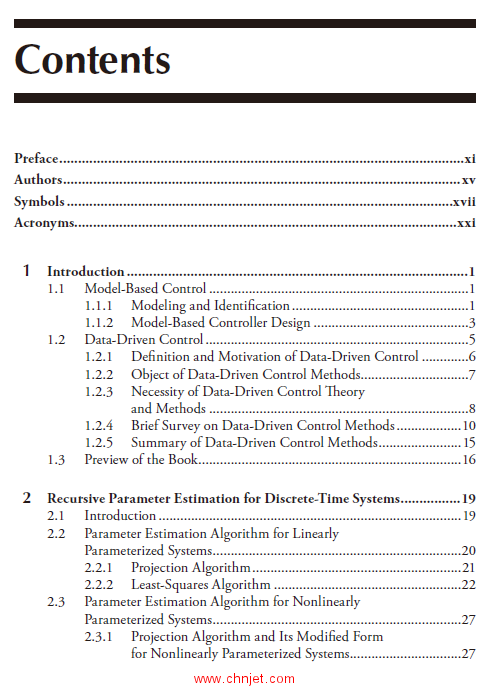 《Model Free Adaptive Control: Theory and Applications》