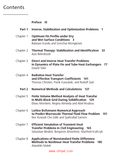 《Heat Transfer: Mathematical Modelling, Numerical Methods and Information Technology》