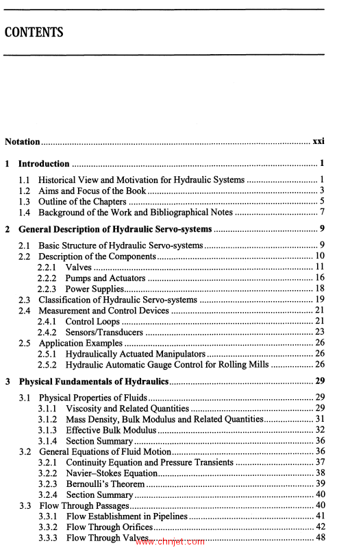 《Hydraulic Servo-systems: Modelling, Identification and Control》