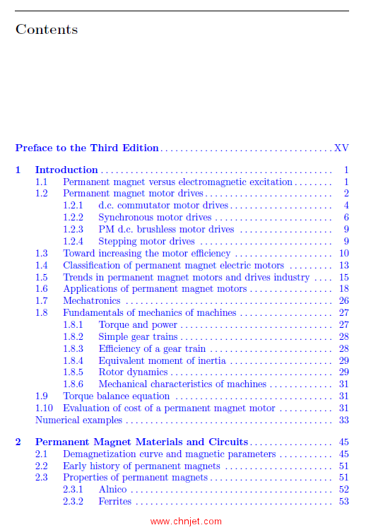 《Permanent Magnet Motor Technology: Design and Applications》第三版