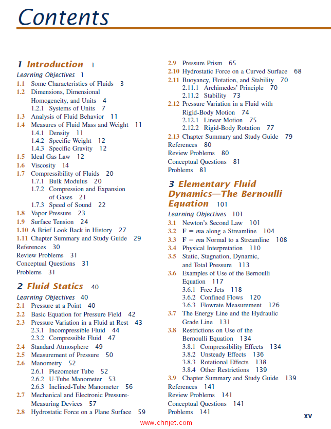 《fundamentals of fluid mechanics》第七版