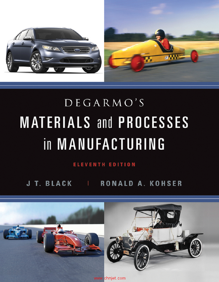 《DeGarmo's Materials and Processes in Manufacturing》第十一版