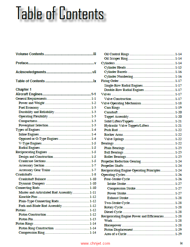 《The Aviation Maintenance Technician Handbook–Powerplant》卷1、卷2