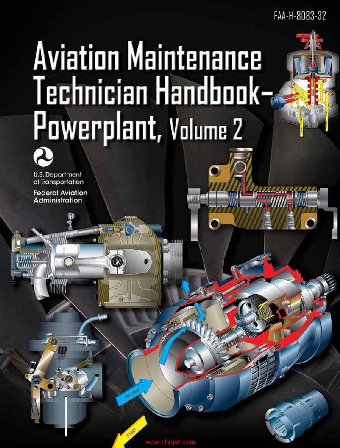 《The Aviation Maintenance Technician Handbook–Powerplant》卷1、卷2