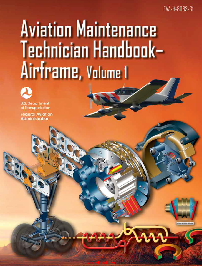 《The Aviation Maintenance Technician Handbook—Airframe》卷1、卷2