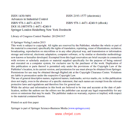 《Control of Surge in Centrifugal Compressors by Active Magnetic Bearings: Theory and Implementation ...