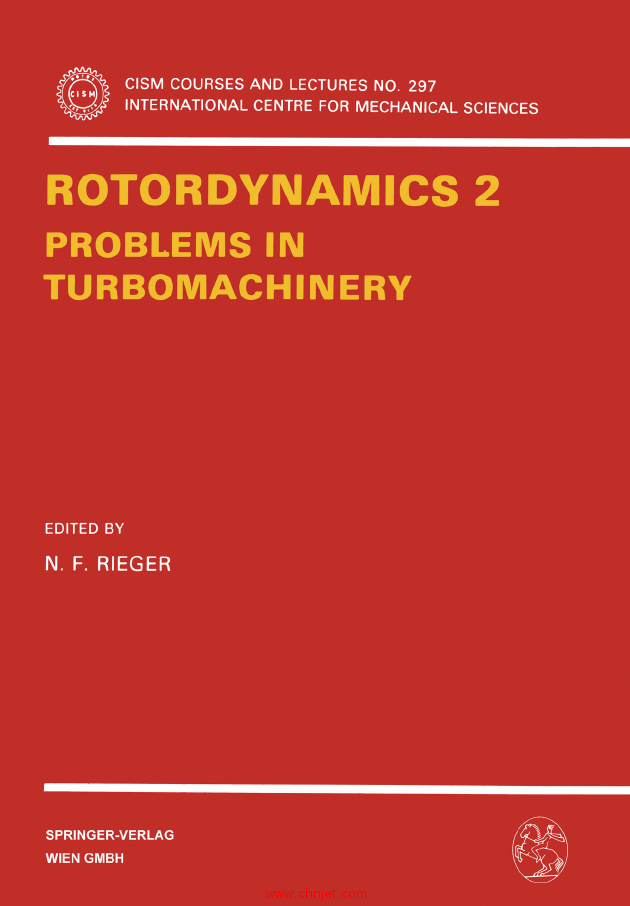 《Rotordynamics 2：Problems in Turbomachinery》