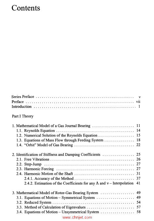 《Rotordynamics of Gas-Lubricated Journal Bearing Systems》