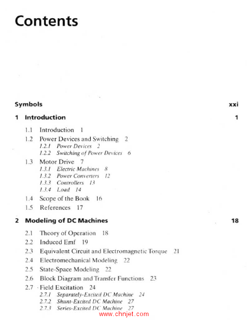 《Electric Motor Drives: Modeling, Analysis, and Control》