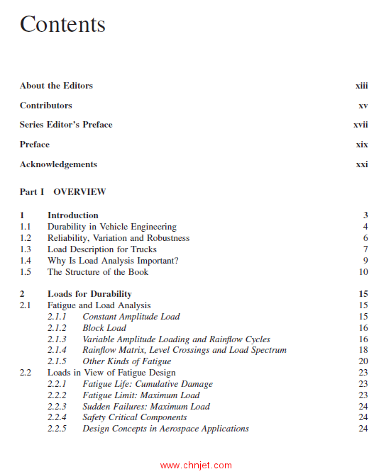 《Guide to Load Analysis for Durability in Vehicle Engineering》