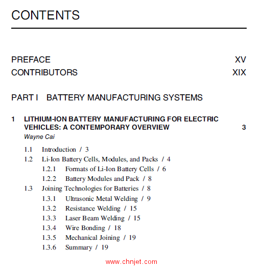 《Advances in Battery Manufacturing, Service, and Management Systems》