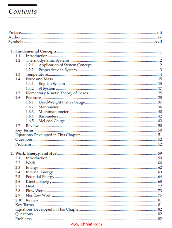 《Thermodynamics and Heat Power》第八版