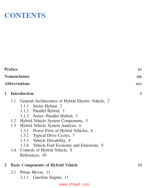 《Introduction to Hybrid Vehicle System Modeling and Control》