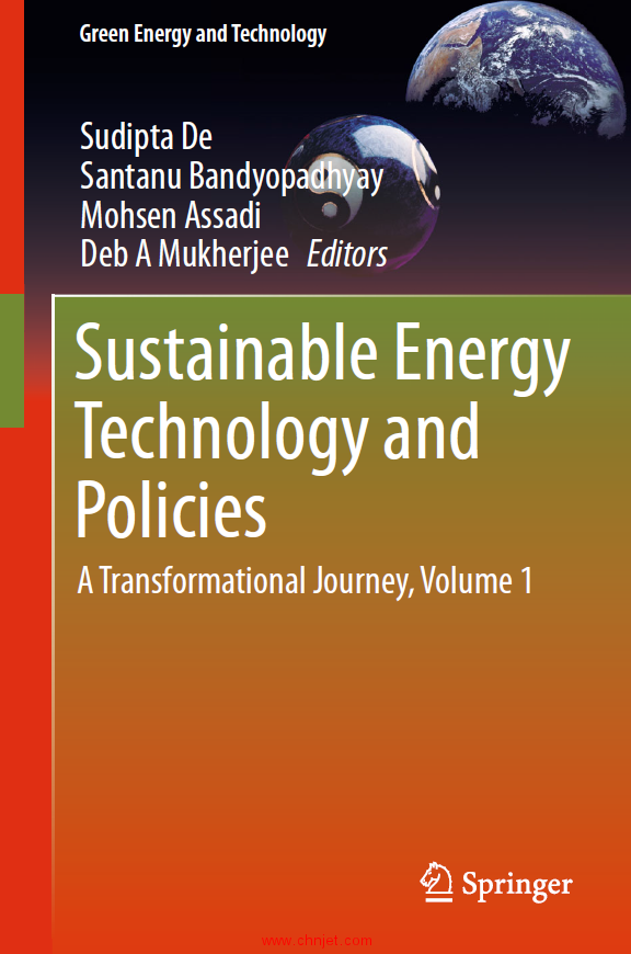 《Sustainable Energy Technology and Policies：A Transformational Journey, Volume 1》
