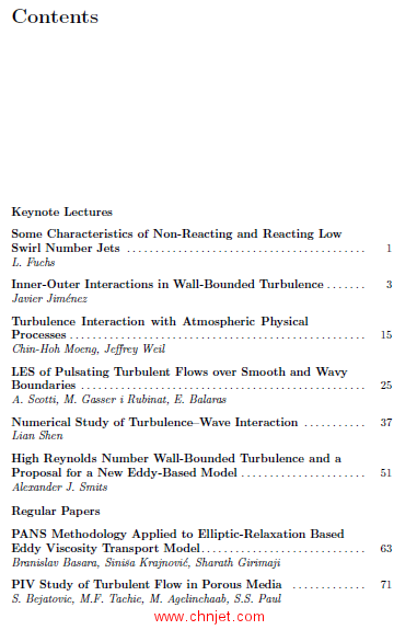 《Turbulence and Interactions：Proceedings the TI 2009 Conference》