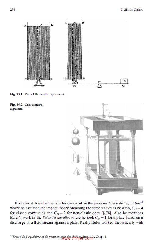 《Jean Le Rond D’Alembert:A New Theory of the Resistance of Fluids》