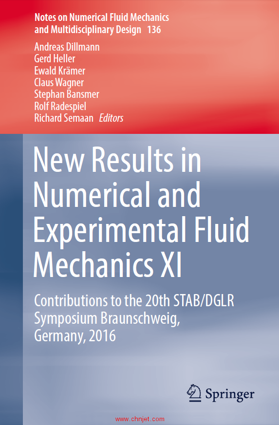 《New Results in Numerical and Experimental Fluid Mechanics XI：Contributions to the 20th STAB/DGLR  ...