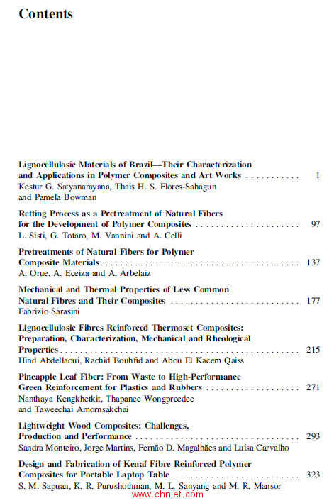 《Lignocellulosic Composite Materials》