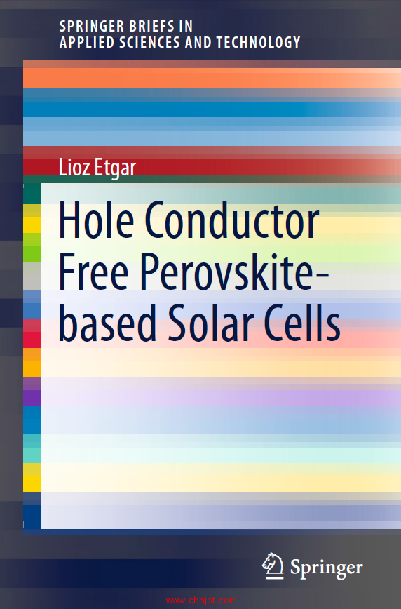 《Hole Conductor Free Perovskite-based Solar Cells》