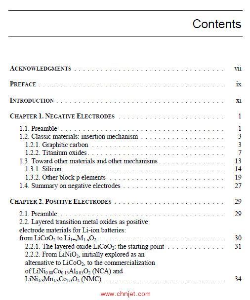 《Electrodes for Li-Ion Batteries: Materials, Mechanisms and Performance》