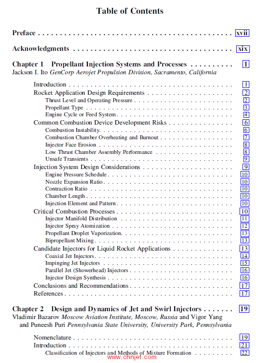《Liquid Rocket Thrust Chambers:Aspects of Modeling, Analysis,and Design》