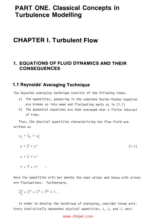 《The Mathematical Theory of Turbulence》第二版