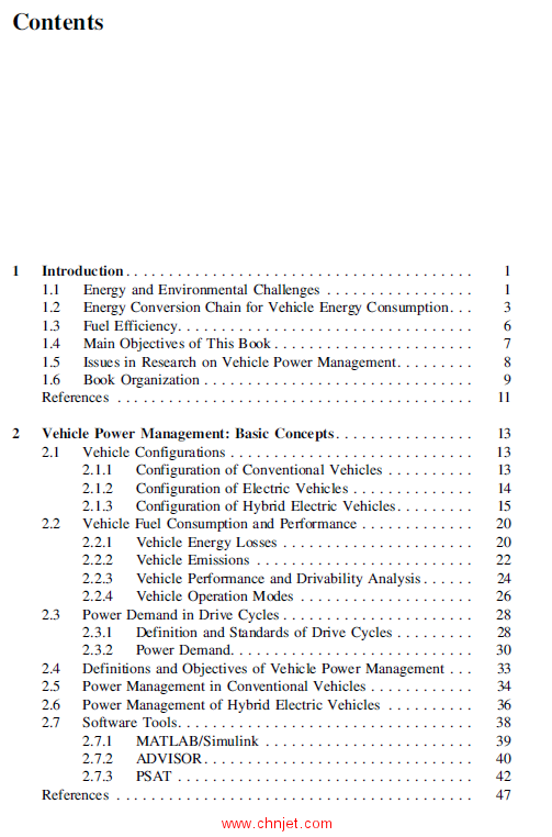 《Vehicle Power Management: Modeling, Control and Optimization》