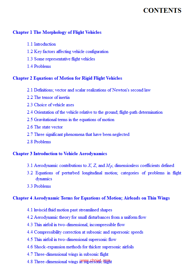 《Engineering Analysis of Flight Vehicles》