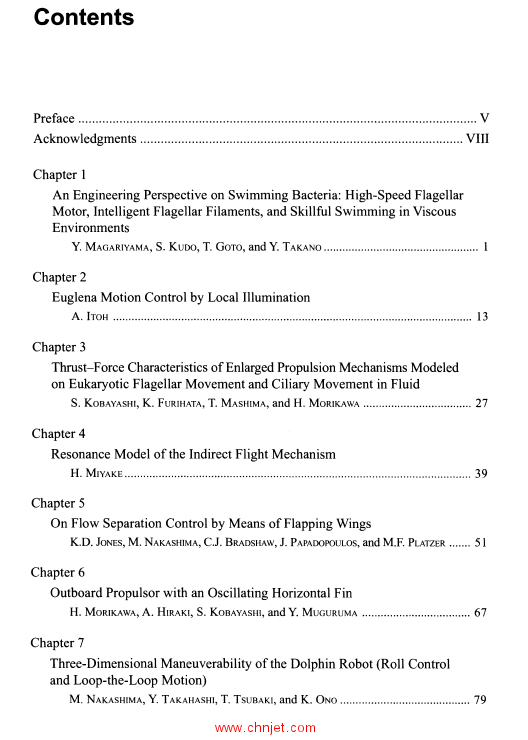 《Bio-mechanisms of Swimming and Flying》