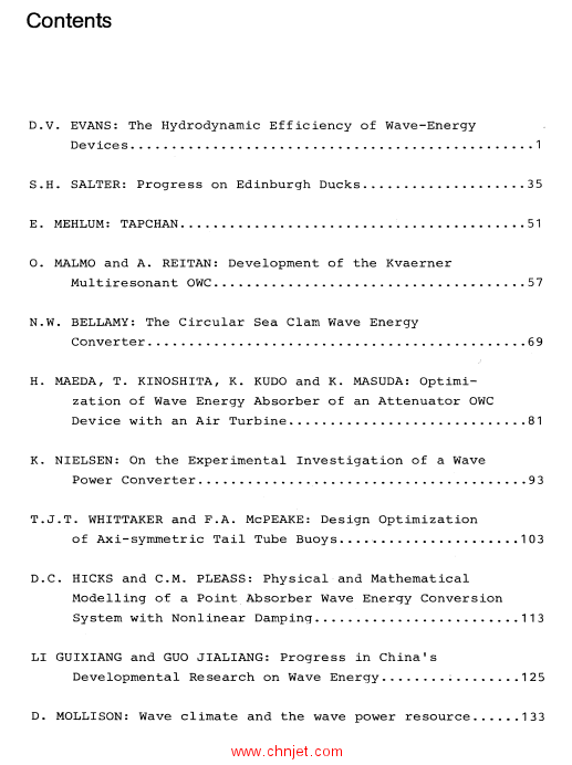 《Hydrodynamics of Ocean Wave-Energy Utilization: IUTAM Symposium Lisbon/Portugal 1985》