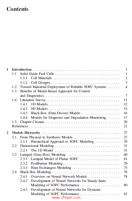 《Models for Solid Oxide Fuel Cell Systems:Exploitation of Models Hierarchy for Industrial Design of ...