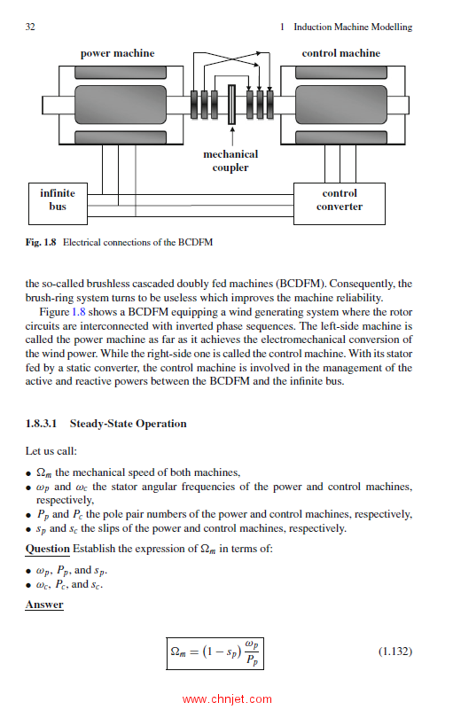 《Control Oriented Modelling of AC Electric Machines》