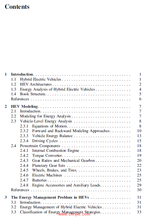 《Hybrid Electric Vehicles：Energy Management Strategies》